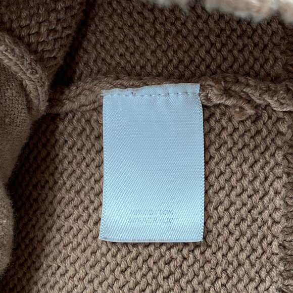 Caslon Tan Short Sleeve Cardigan | Cozy & Versatile - Picture 2 of 6